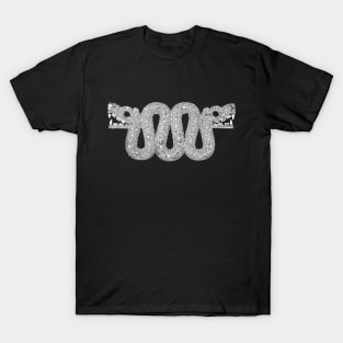 Aztec double-headed serpent, Mesoamerican culture T-Shirt